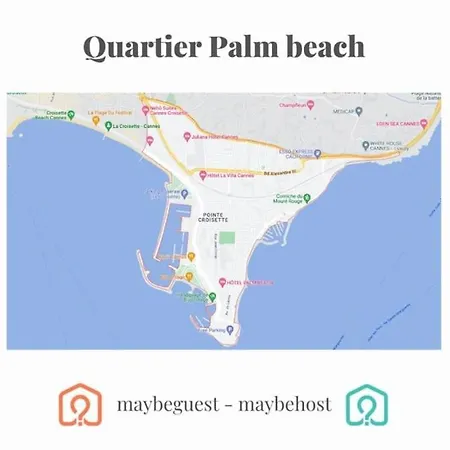 Apartment A032-beautiful For 4 - Near Croisette Cannes